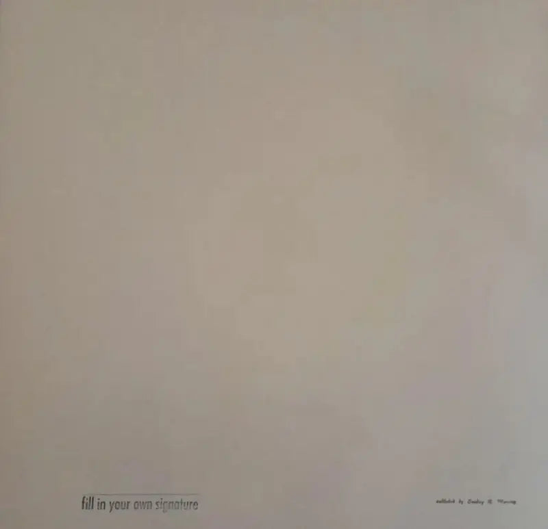 Timbro originale Sunday B Morning retro serigrafia Warhol.